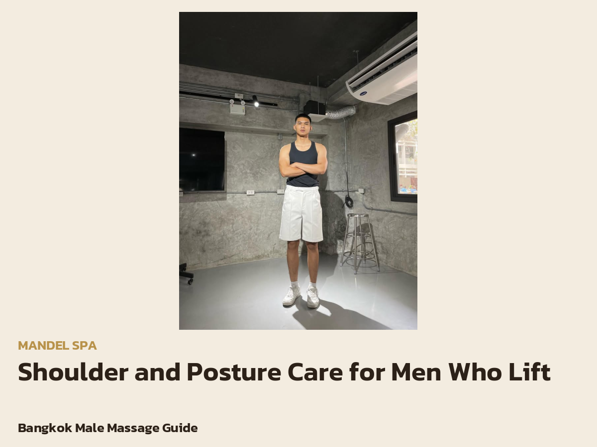 Shoulder and Posture Care for Men Who Lift