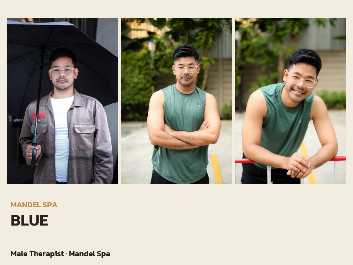 Therapist BLUE at Mandel Spa Sukhonthasawat